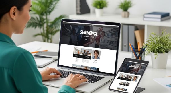 La création de site vitrine : une solution digitale performante avec Jeboostemaboite