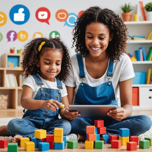 Comment les entreprises de services de garde d'enfants peuvent-elles utiliser les réseaux sociaux pour attirer des clients?