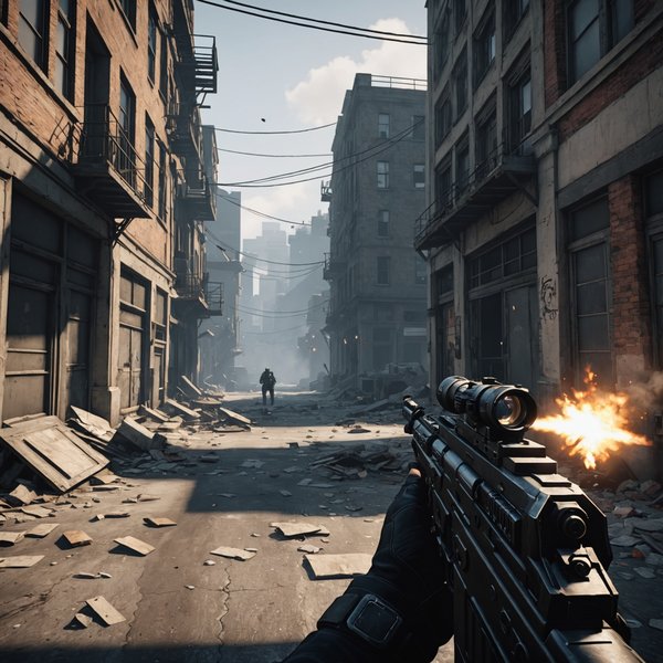 Quels sont les défis de la création d'un jeu de tir à la première personne avec des environnements destructibles?